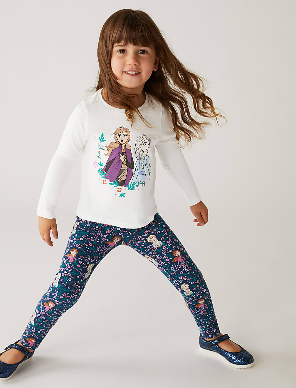 2pk Pure Cotton Disney Frozen&trade; Tops