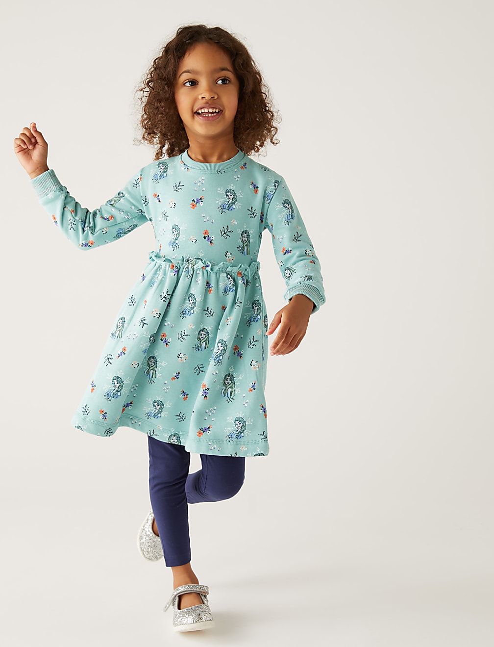 Cotton Rich Frozen™ Frill Dress