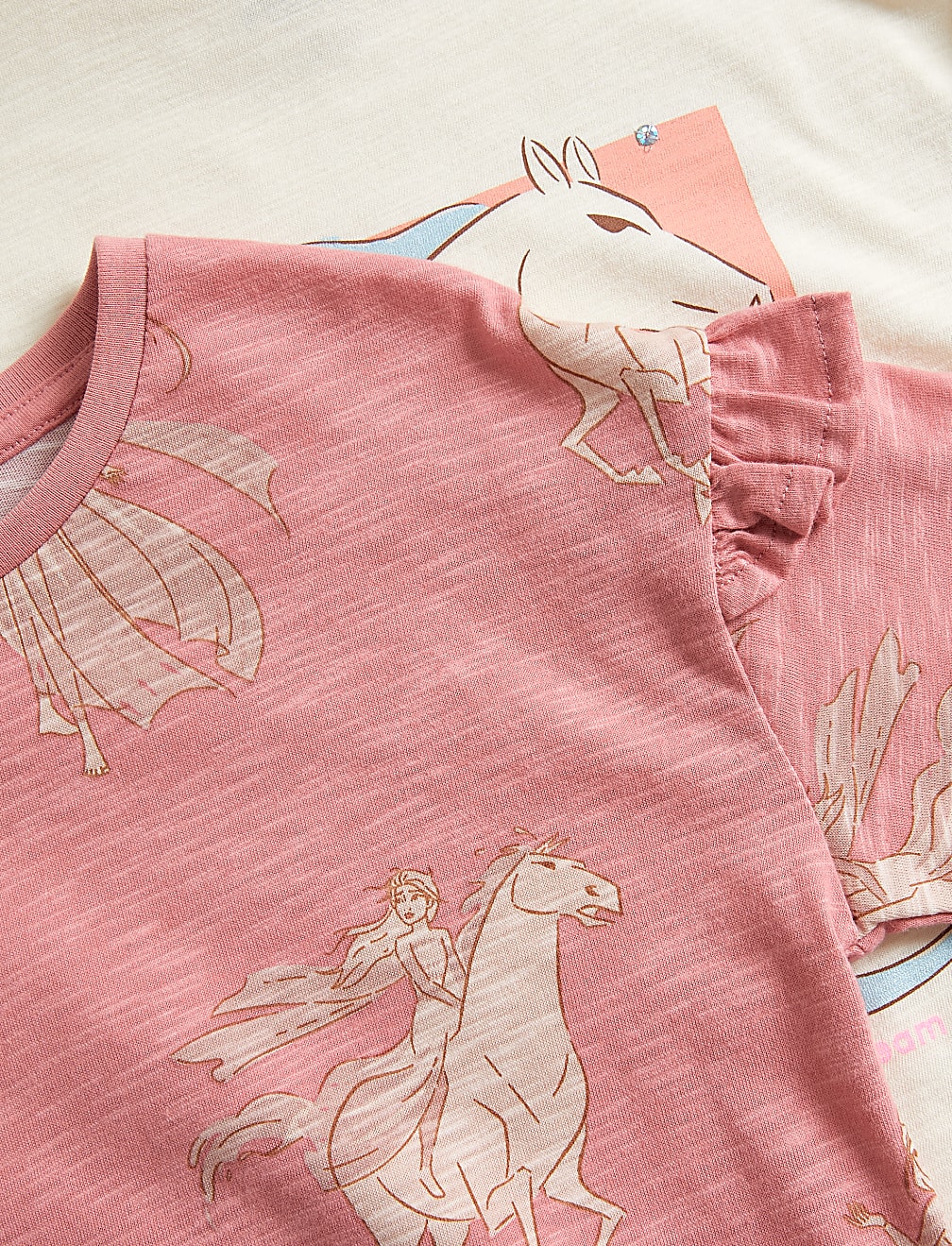 2pk Pure Cotton Disney Frozen™ Tops (2-10 Yrs)