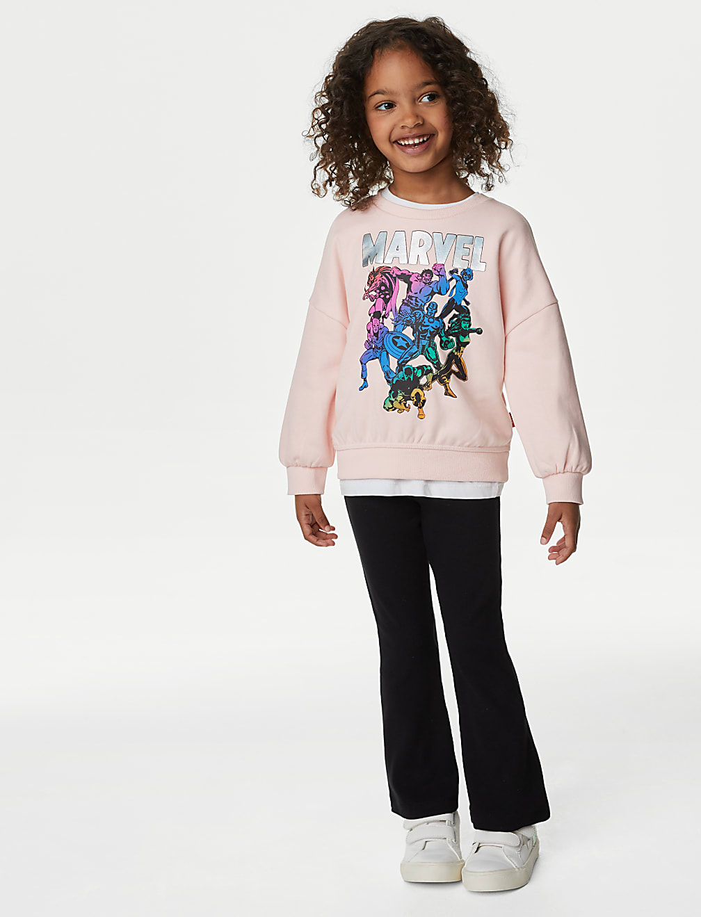 Cotton Rich Marvel™ Sweatshirt (2-8 Yrs)