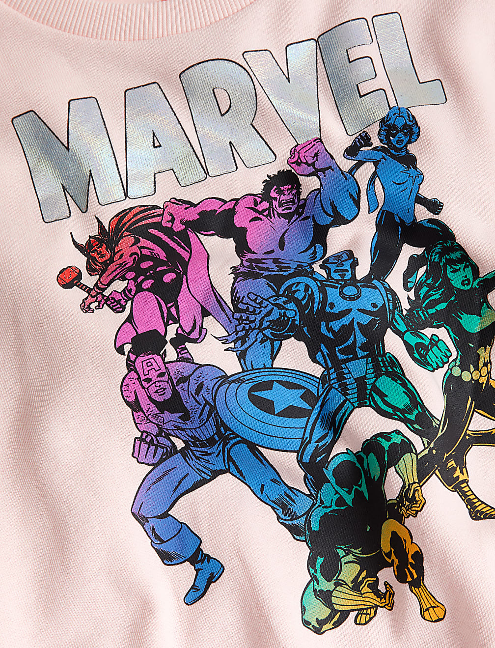 Cotton Rich Marvel™ Sweatshirt (2-8 Yrs)