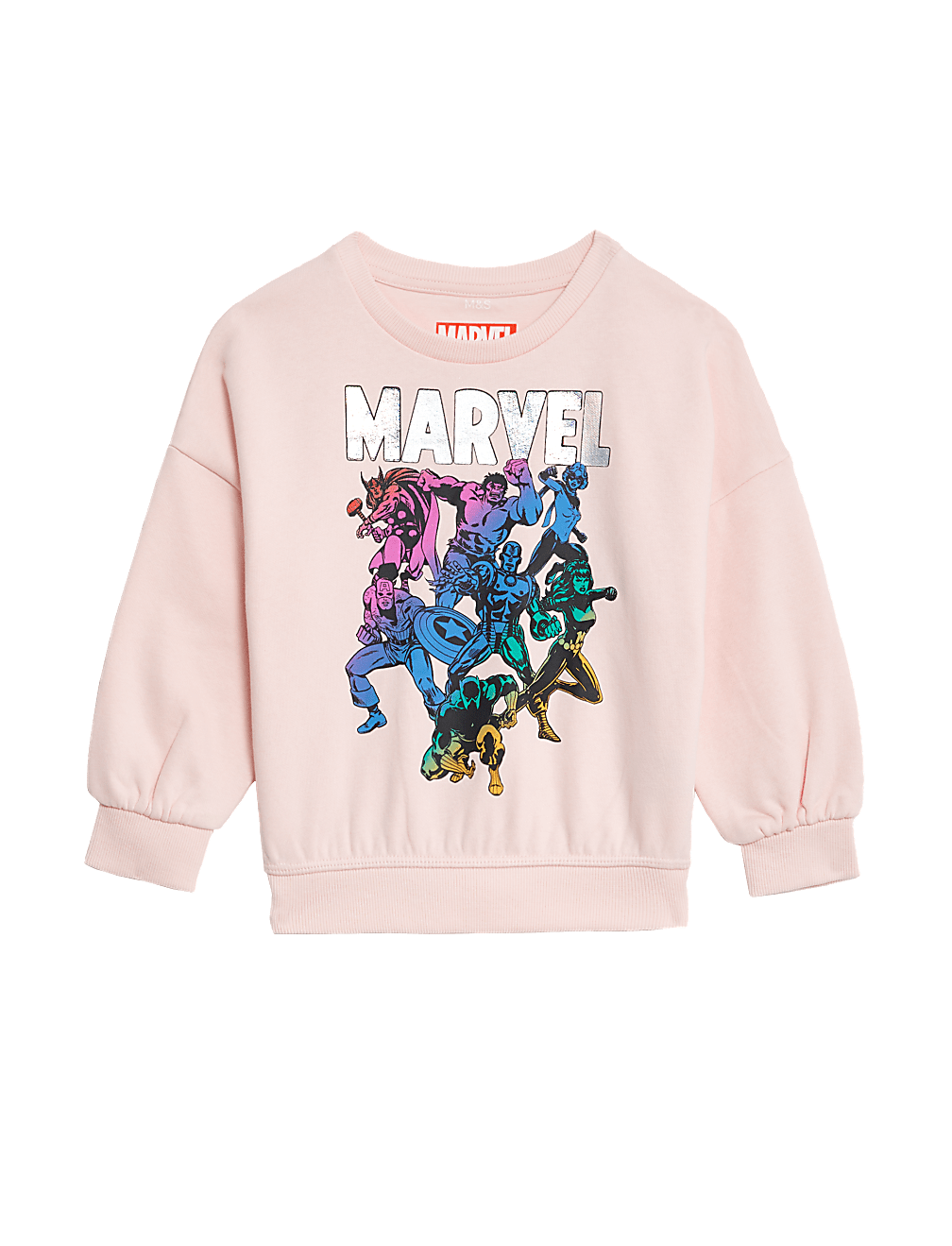 Cotton Rich Marvel™ Sweatshirt (2-8 Yrs)