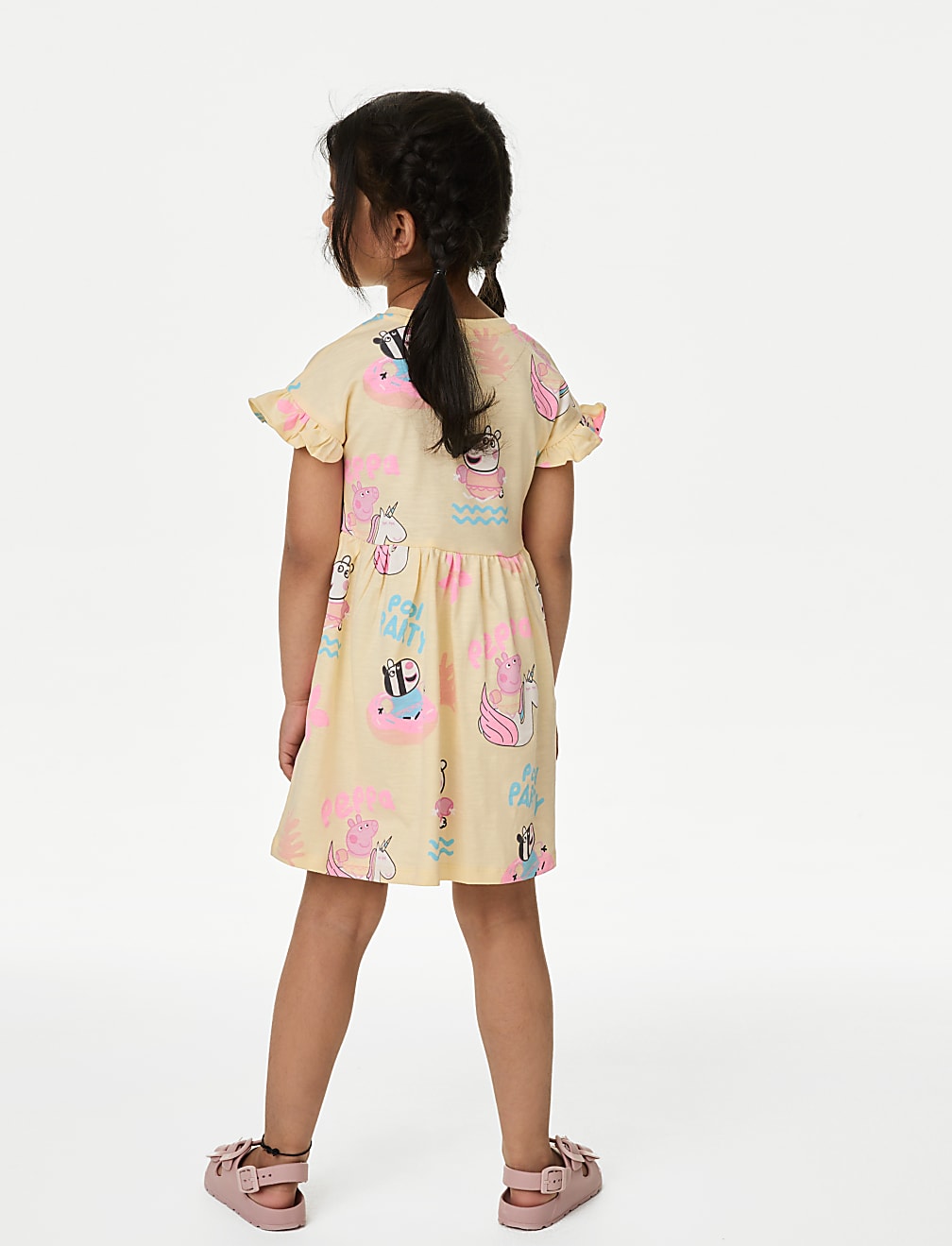 Pure Cotton Peppa Pig™ Dress (2-8 Yrs)