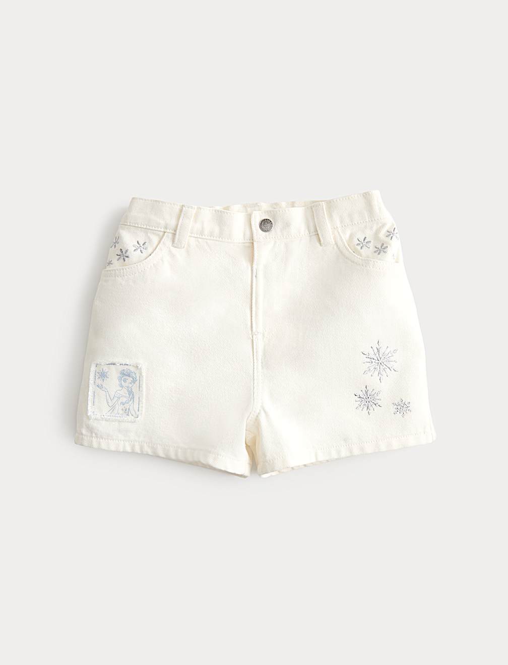Disney Frozen&trade; Denim Shorts (2-8 Yrs)