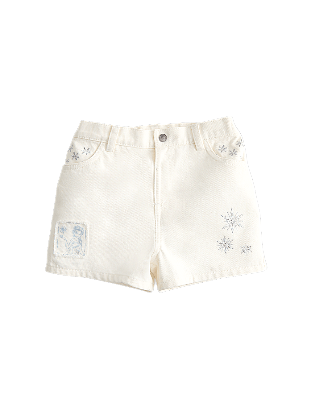 Disney Frozen&trade; Denim Shorts (2-8 Yrs)