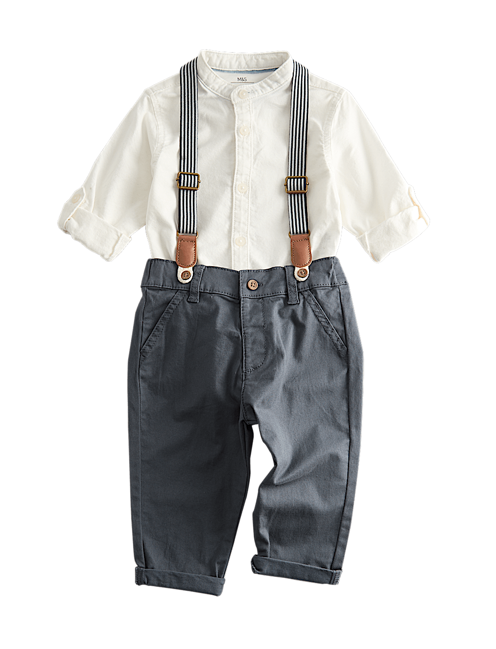 3pc Cotton Rich Top & Bottom Outfit (0-36 Mths)