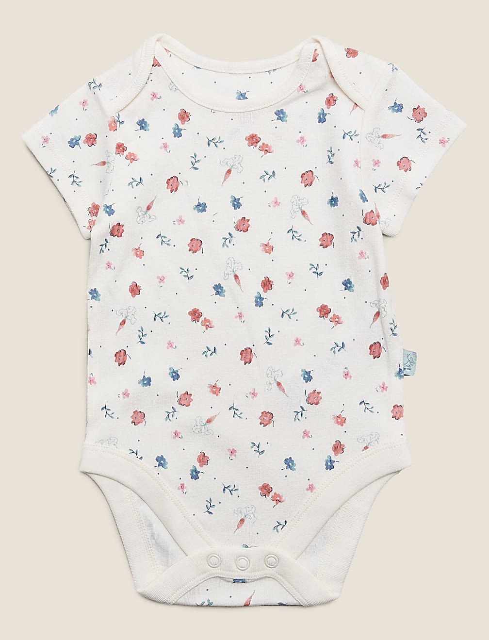 3pc Pure Cotton Denim Peter Rabbit™ Pinnie (0-3 Yrs)