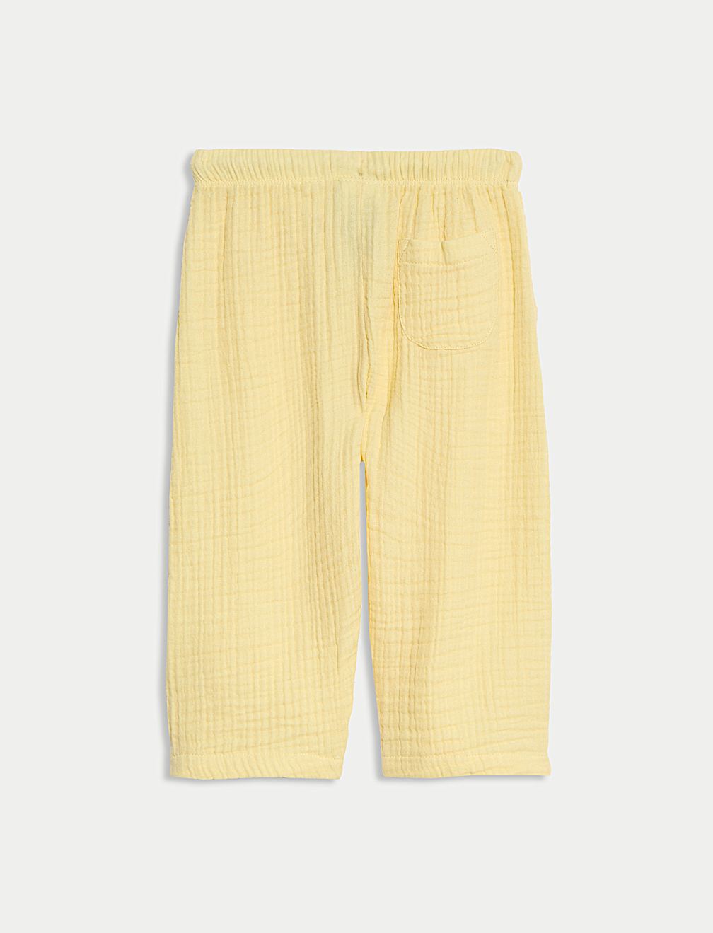 Pure Cotton Paperbag Trousers (0-3 Yrs)