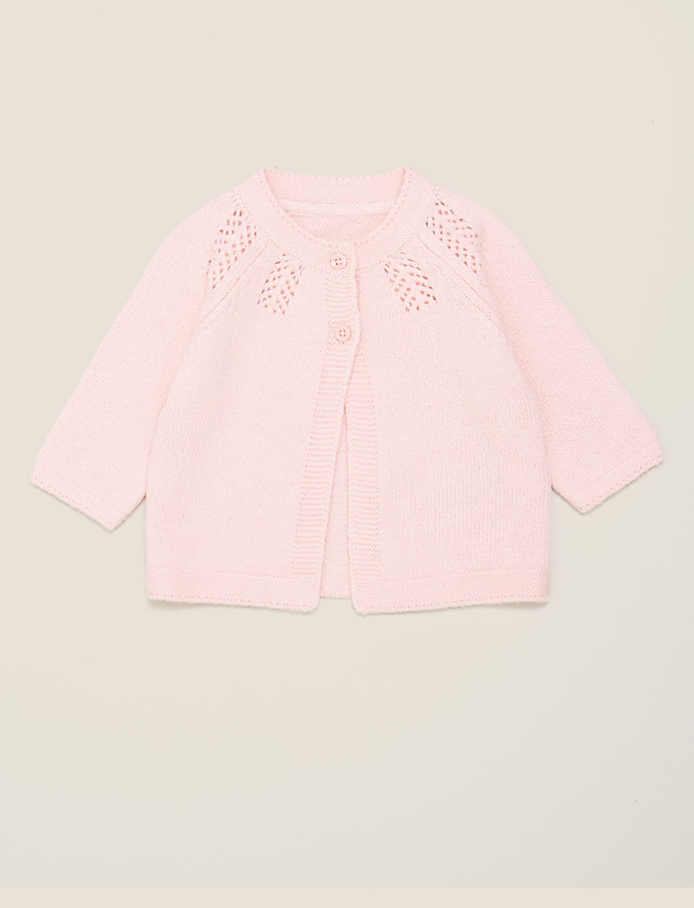 Cotton Knitted Cardigan (0-3 Yrs)