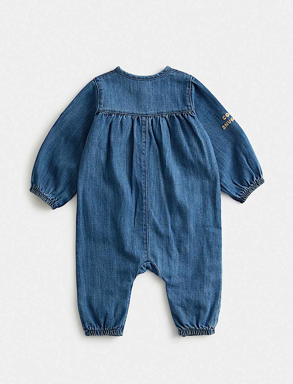 Cotton Modal Blend Denim All in One (0-3 Yrs)