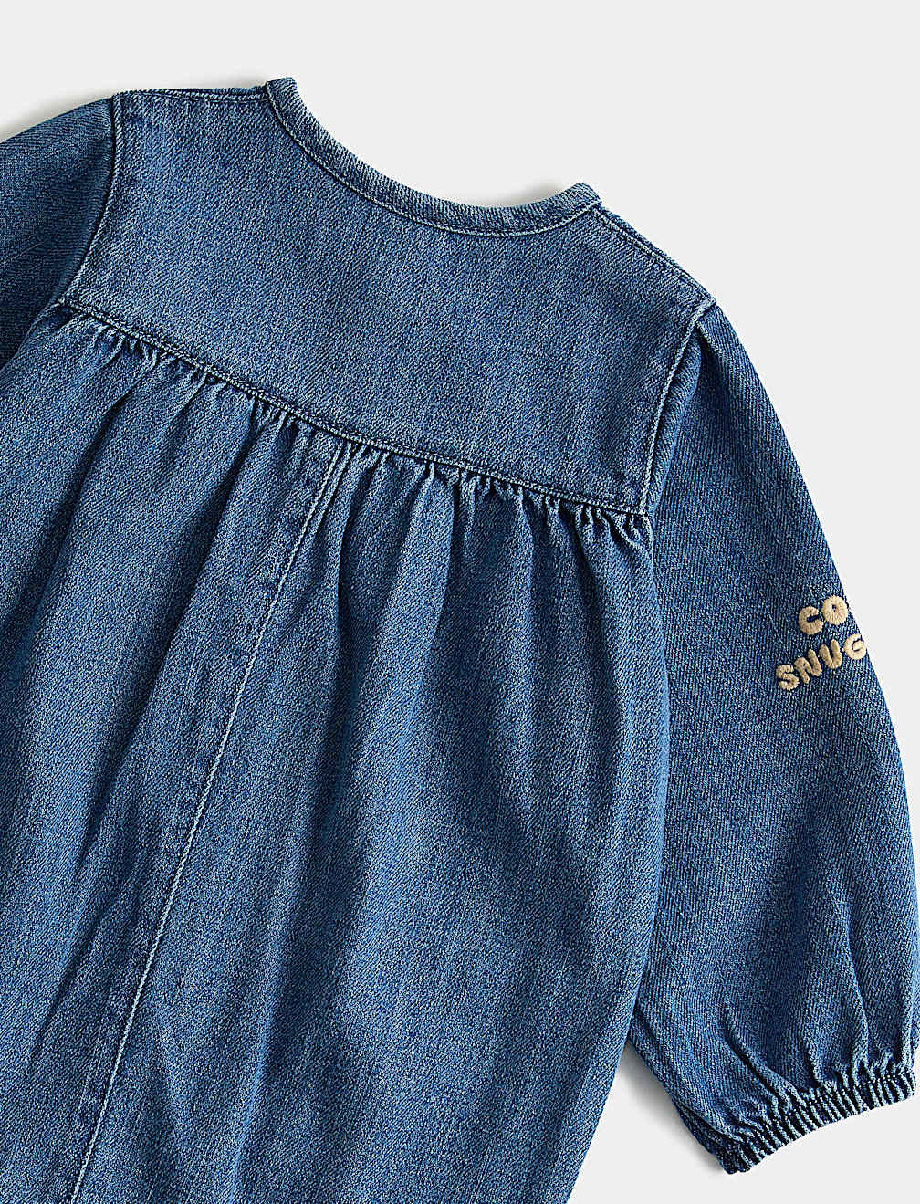 Cotton Modal Blend Denim All in One (0-3 Yrs)
