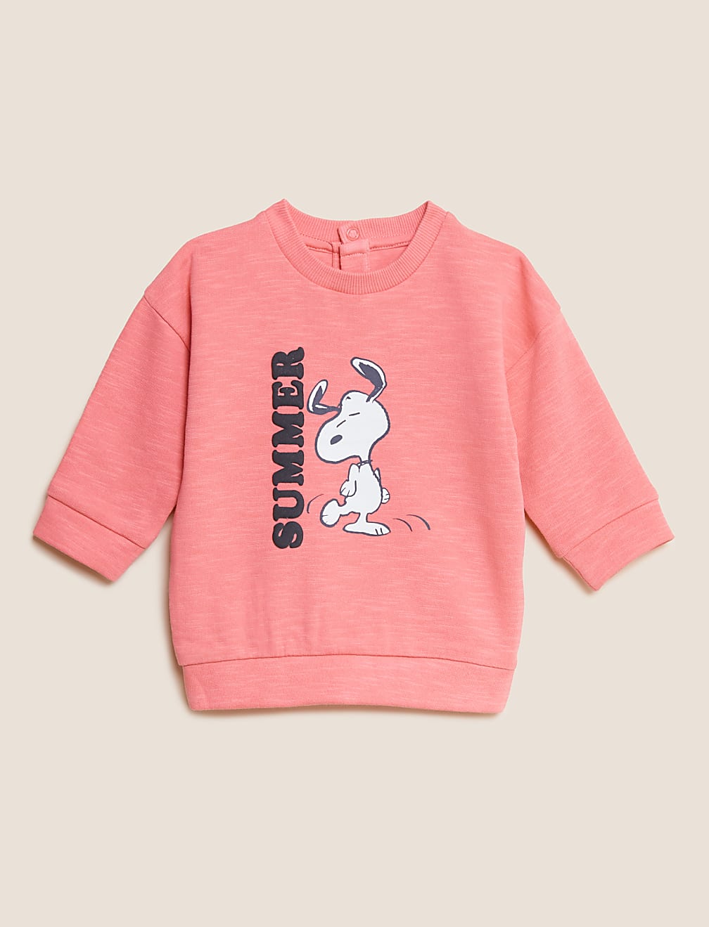 Pure Cotton Snoopy™ Sweatshirt (0-3 Yrs)