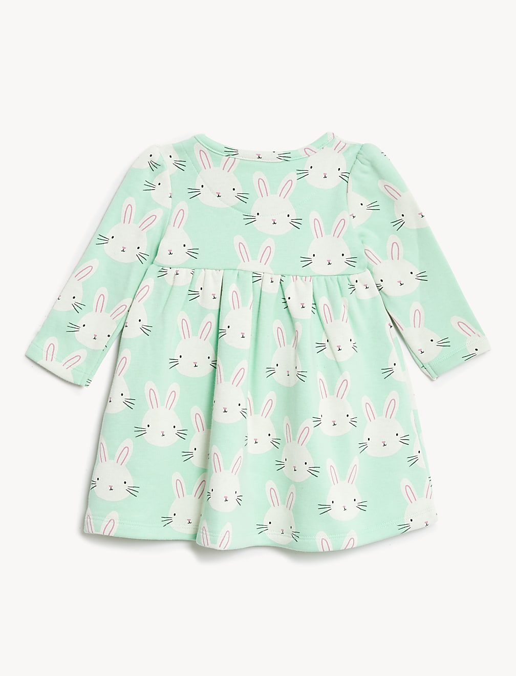 Cotton Rich Bunny Print Dress