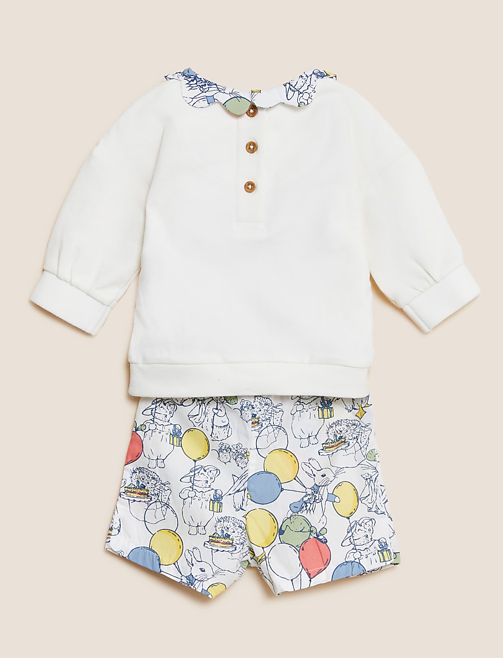 2pc Cotton Rich Peter Rabbit™ Outfit (0-3 Yrs)