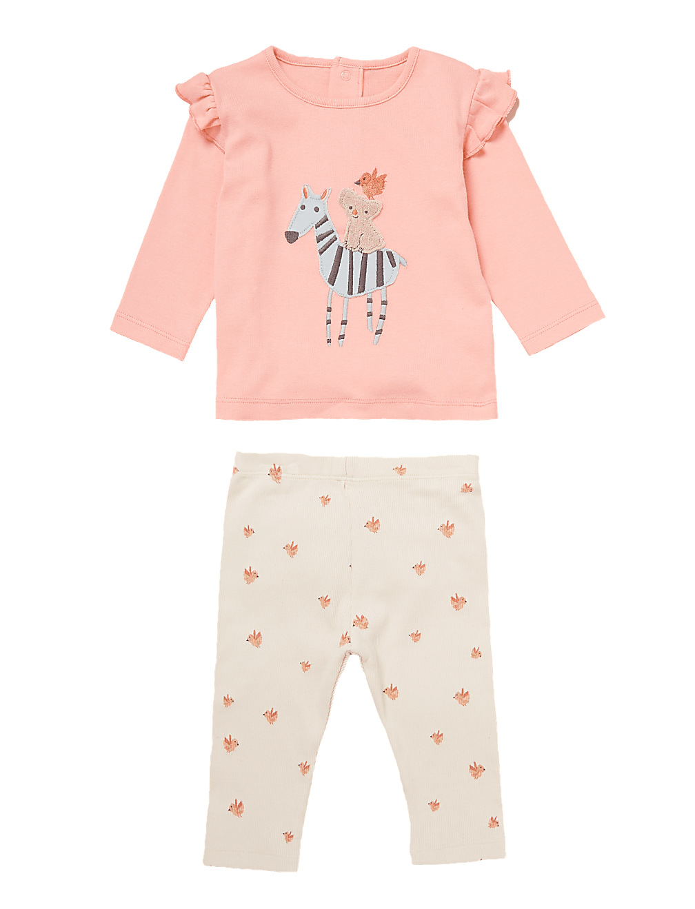 2pc Pure Cotton Animal Outfit