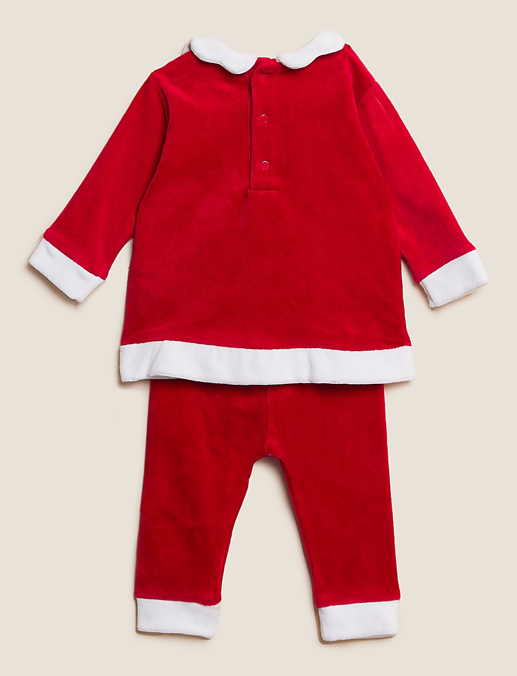 3pc Cotton Rich Santa Outfit