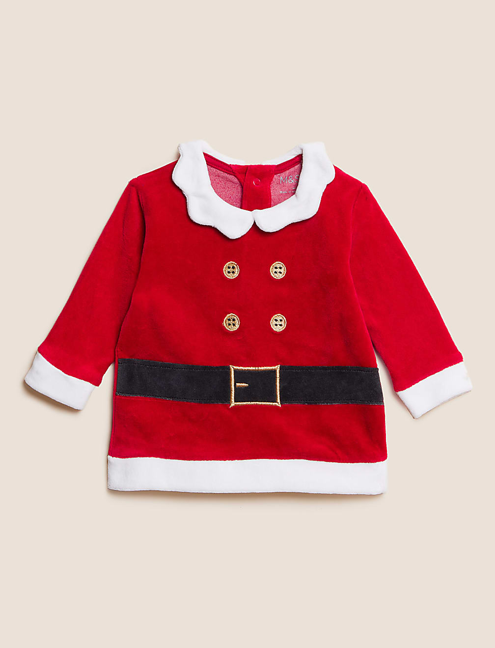 3pc Cotton Rich Santa Outfit