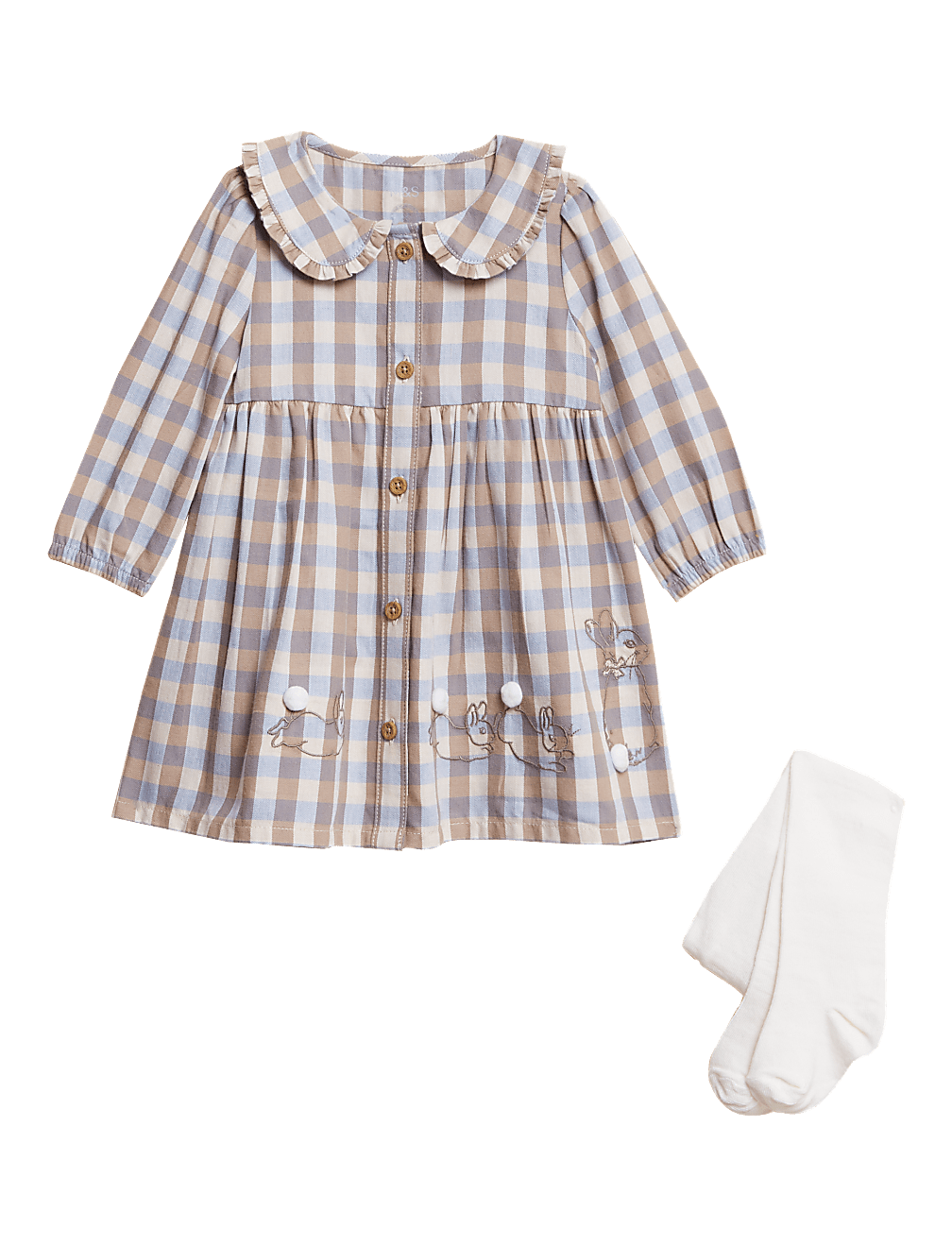 2pc Peter Rabbit&trade; Dress & Tights Outfit