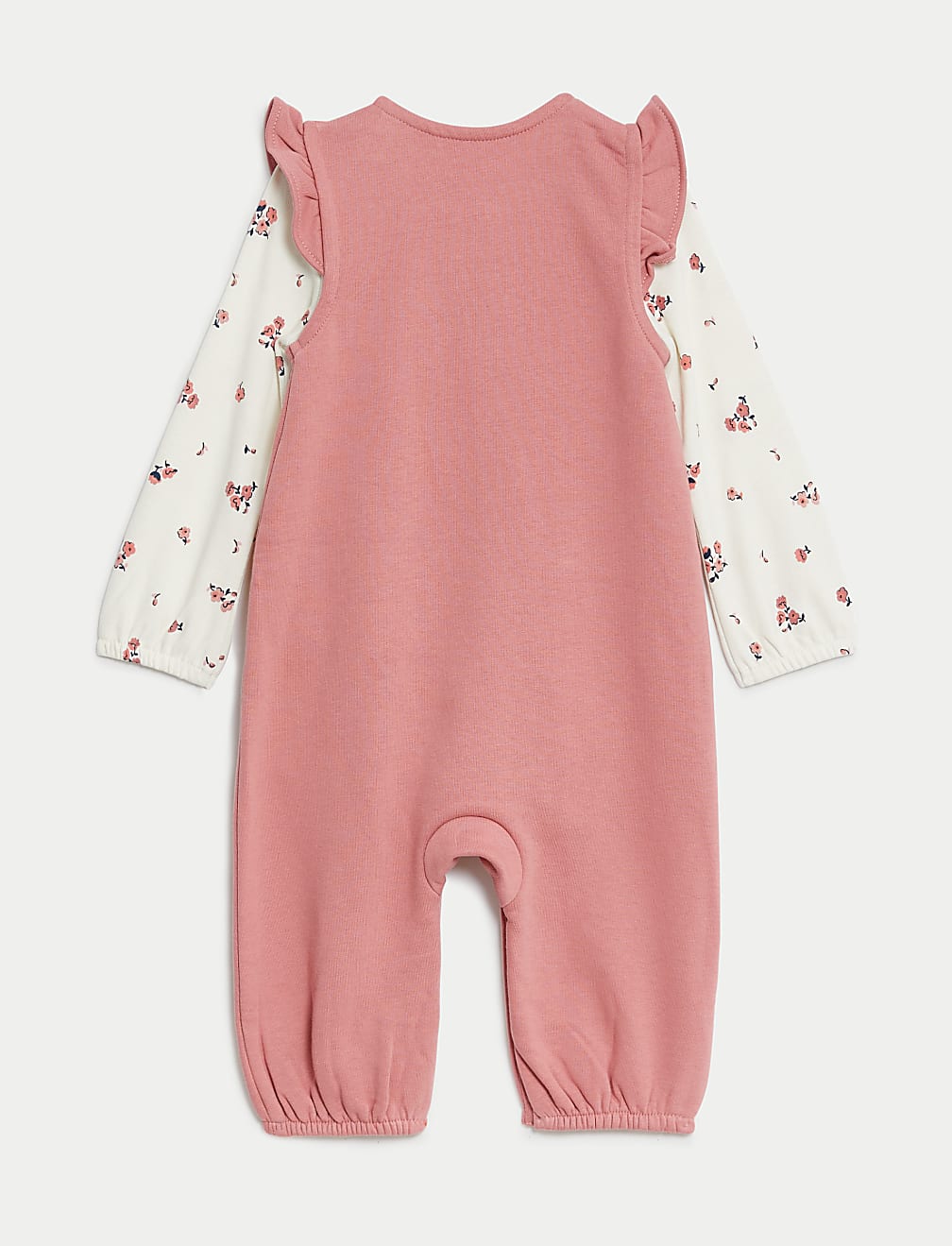 2pc Cotton Rich Floral Outfit (0-3 Yrs)