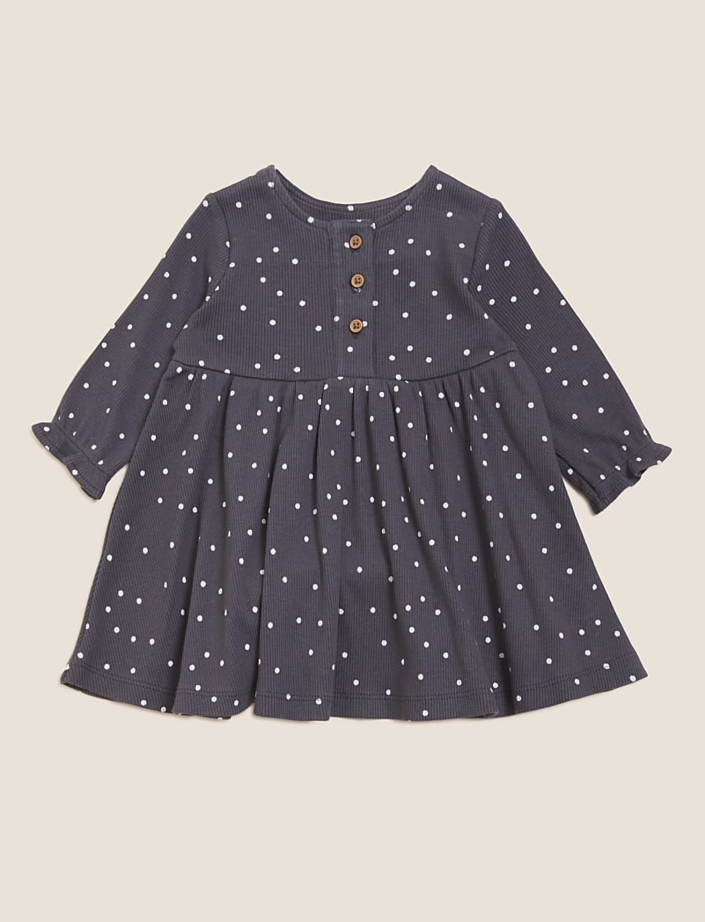 2pc Cotton Rich Spot Outfit (0-3 Yrs)