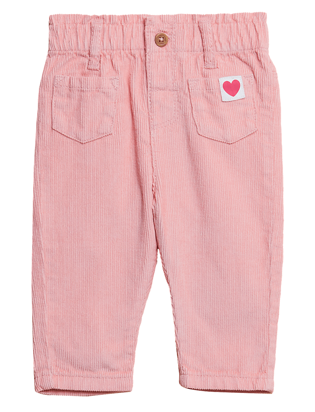 Pure Cotton Cord Trousers (0-3 Yrs)