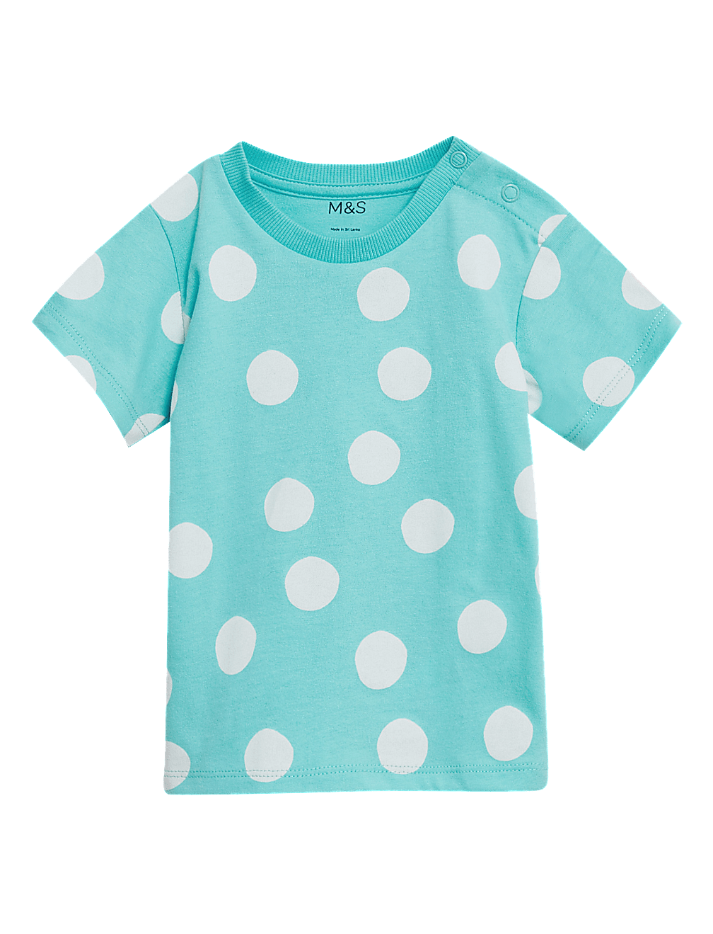 Pure Cotton Spot T-Shirt (0-3 Yrs)