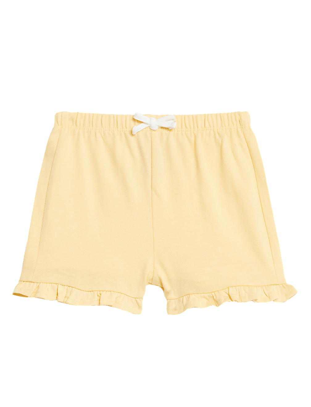 Pure Cotton Frill Shorts (0-3 Yrs)
