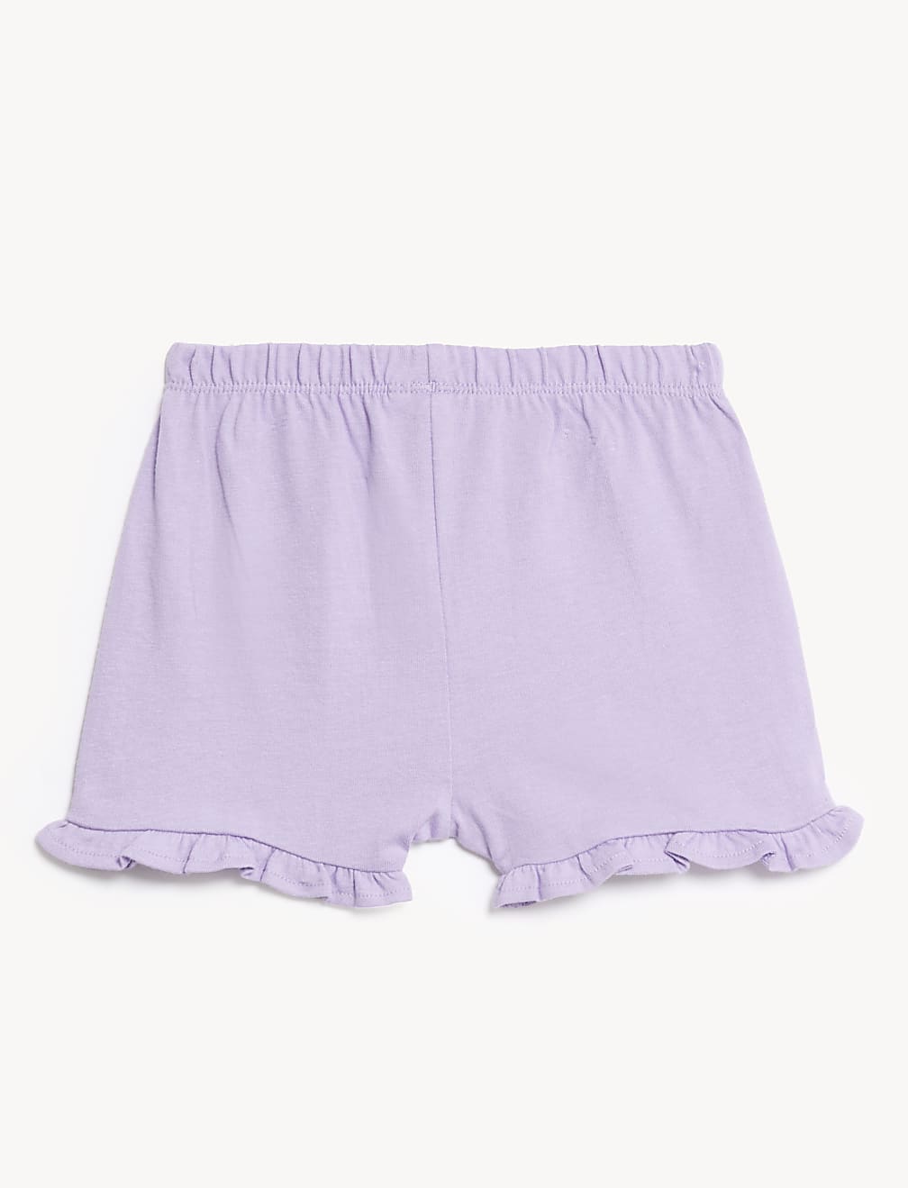 Pure Cotton Frill Shorts (0-3 Yrs)