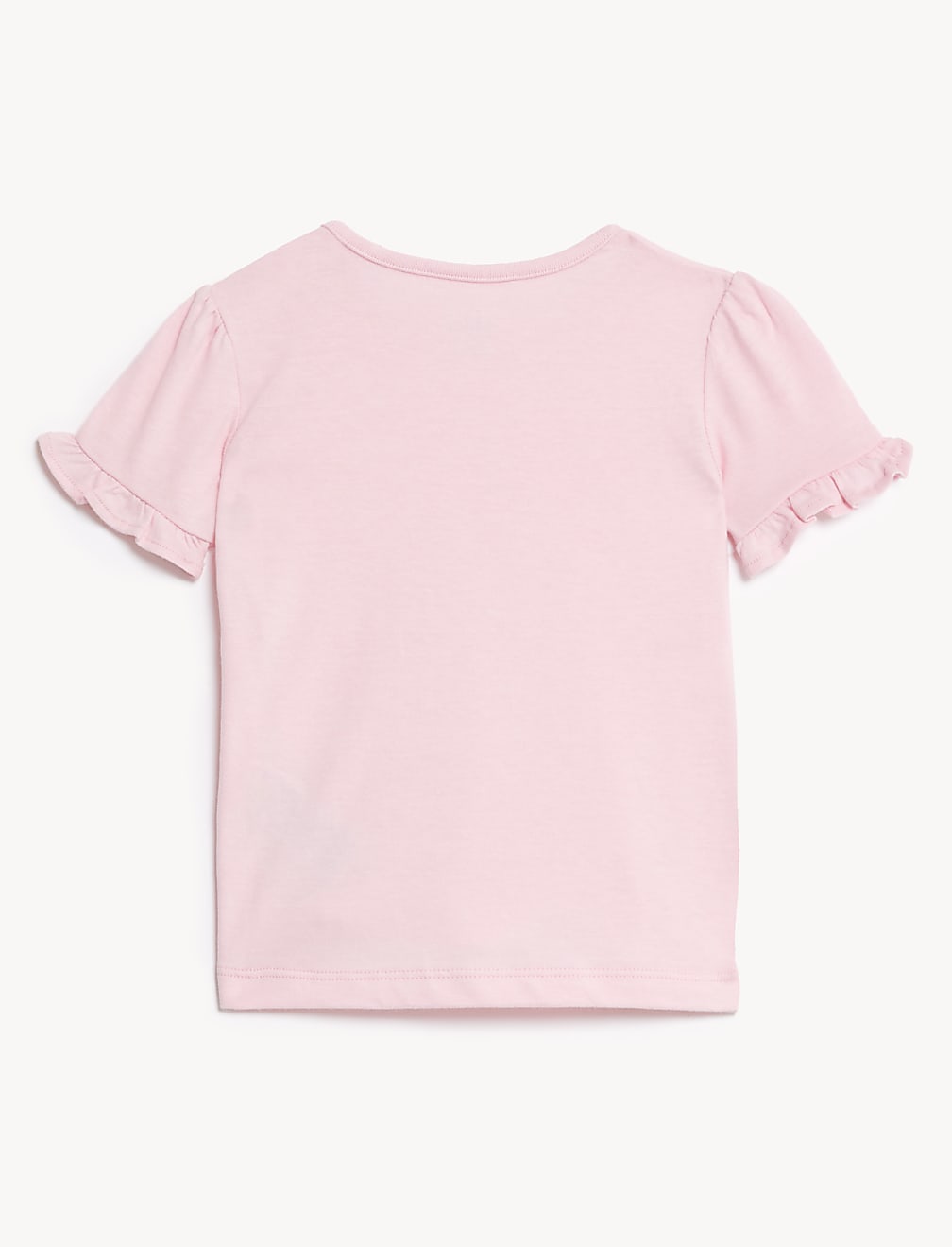 Pure Cotton Frill T-Shirt (0-3 Yrs)