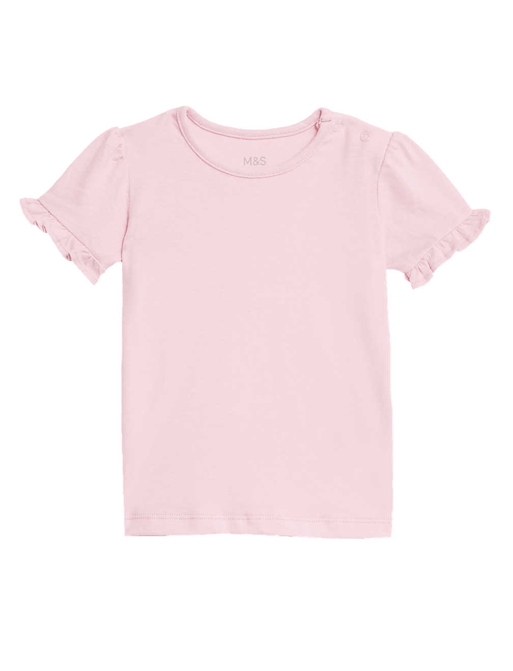 Pure Cotton Frill T-Shirt (0-3 Yrs)