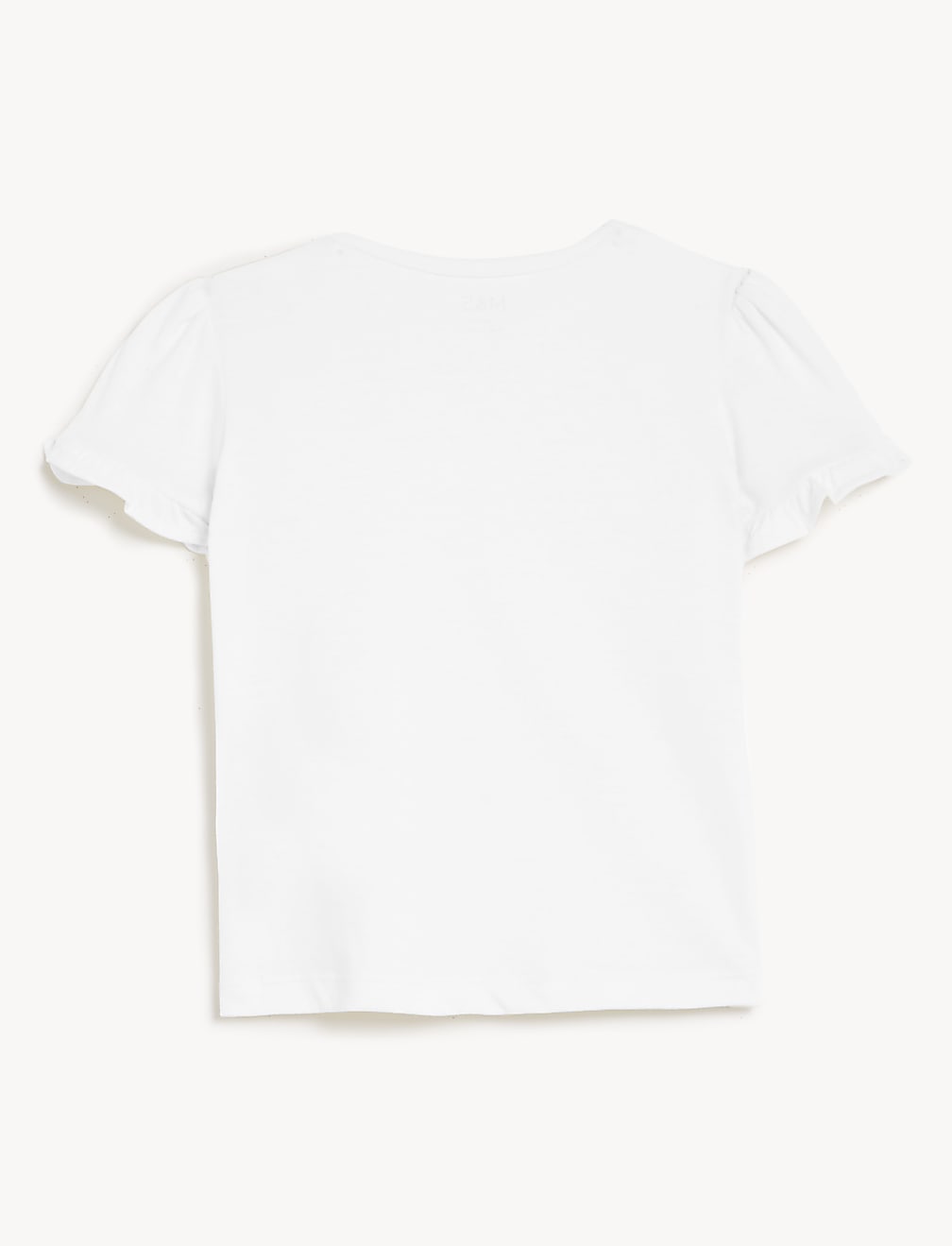 Pure Cotton Frill T-Shirt (0-3 Yrs)