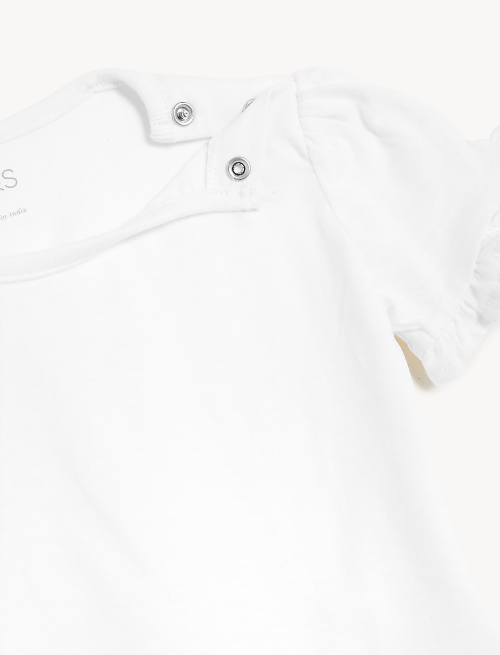 Pure Cotton Frill T-Shirt (0-3 Yrs)