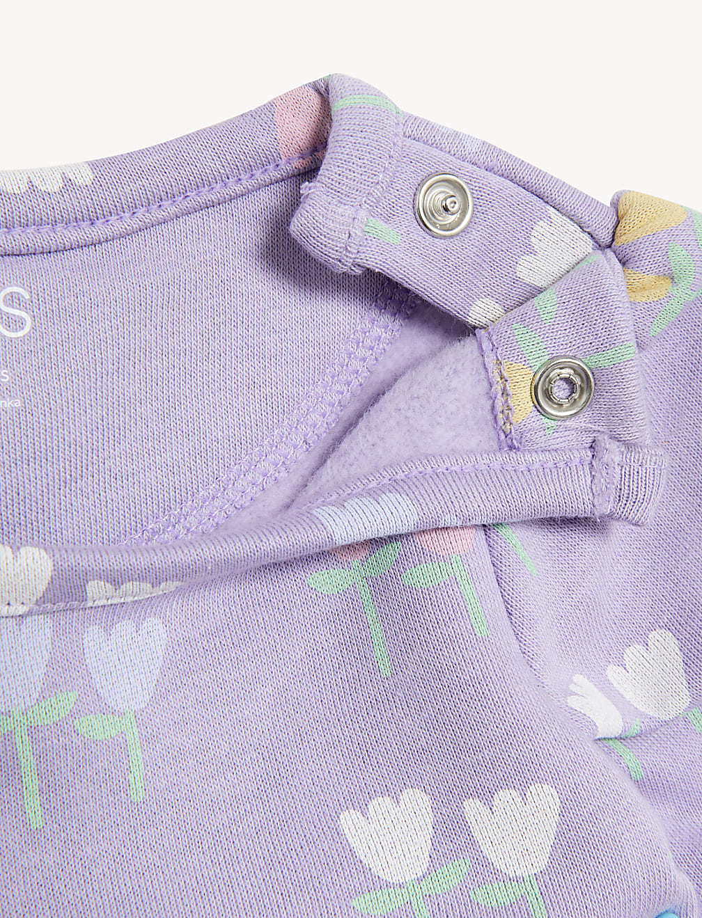 Cotton Rich Tulip Print Dress