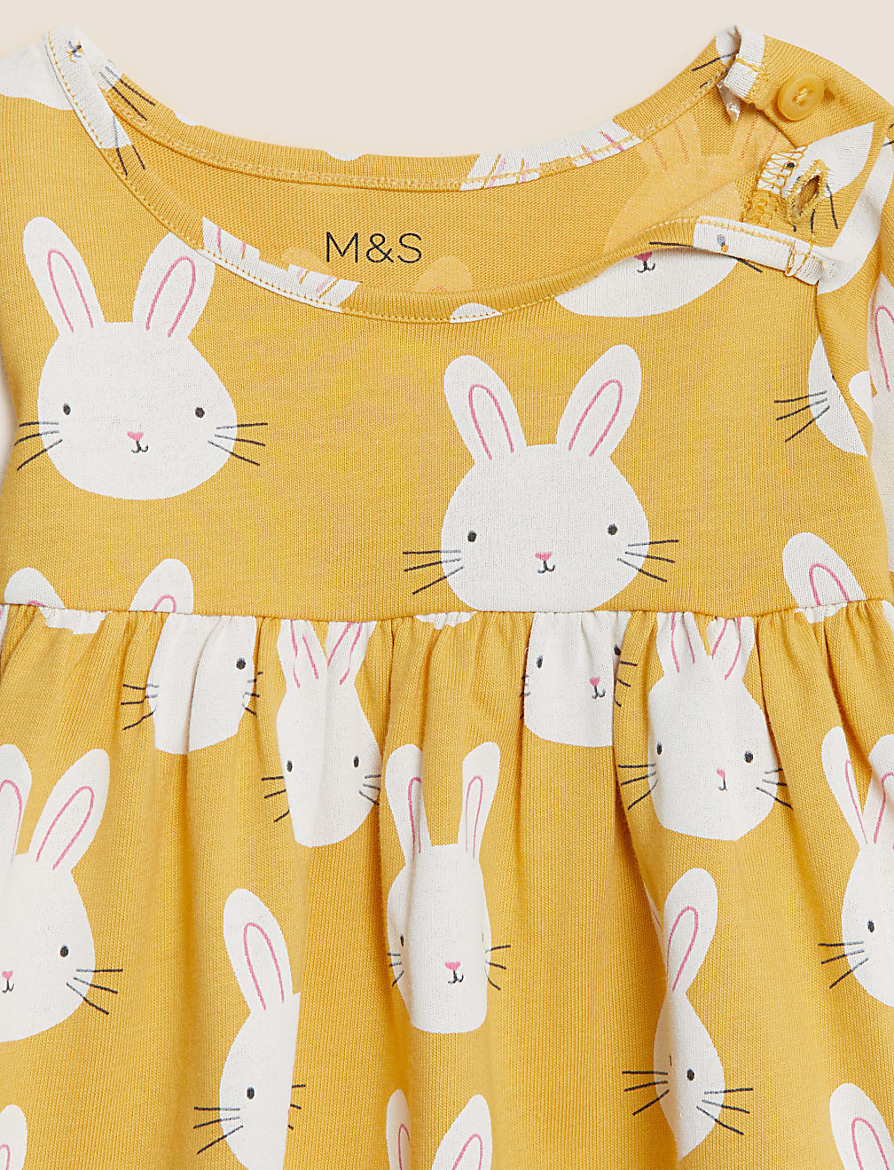 Pure Cotton Bunny Print Dress