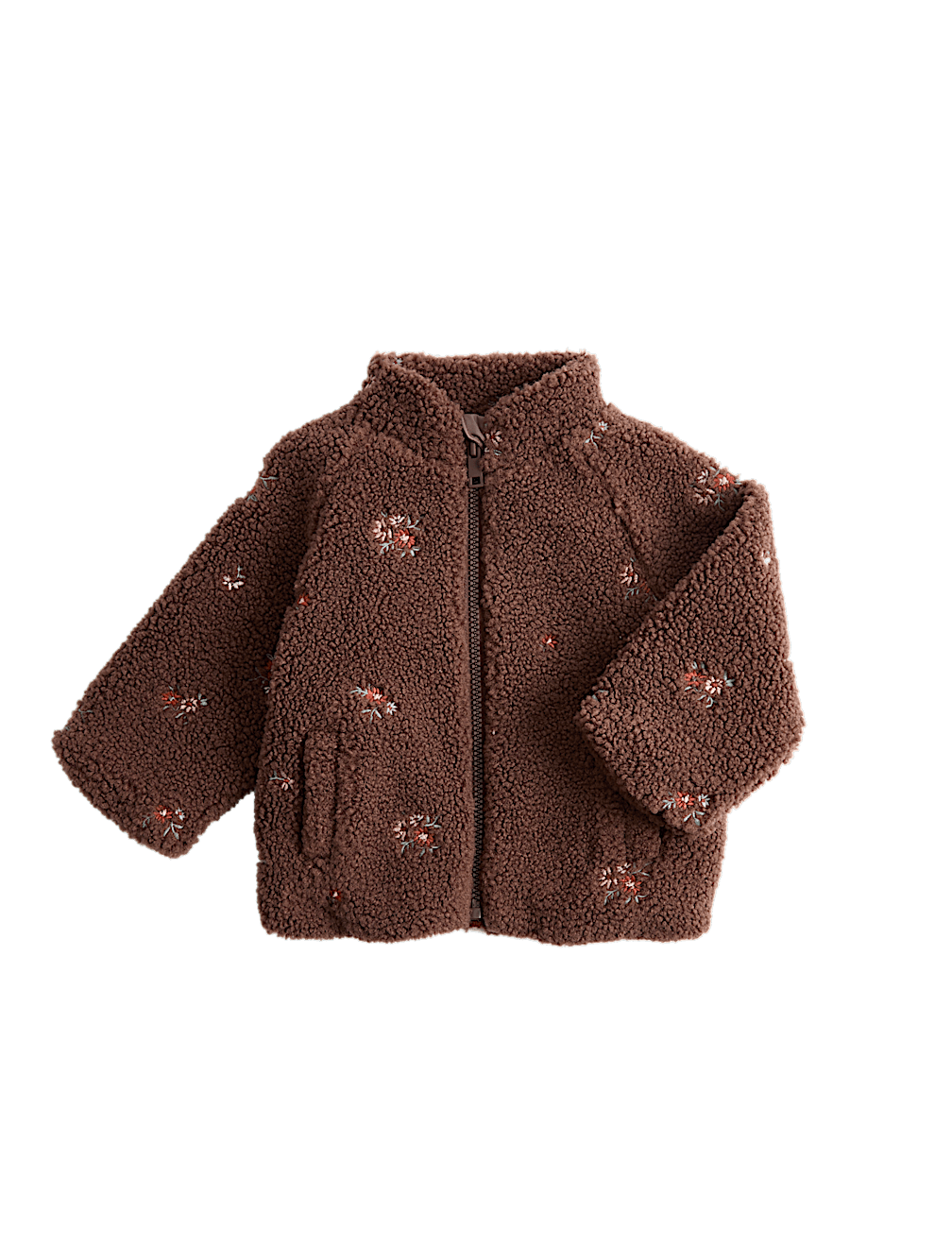 Borg Floral Jacket (0-5 Yrs)