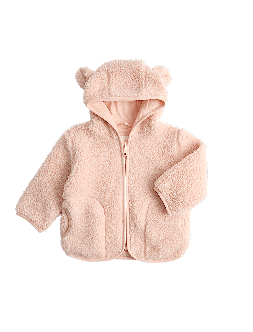 Hooded Borg Jacket with Ears (0-4 Yrs)