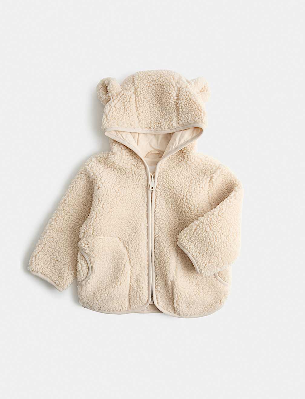 Hooded Borg Jacket with Ears (0-4 Yrs)