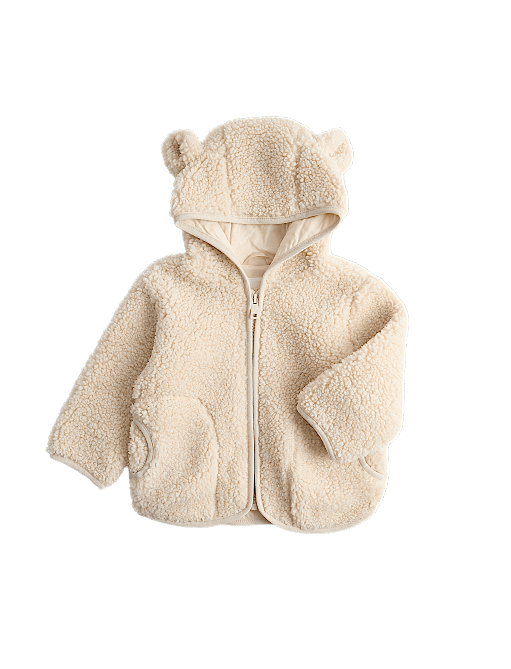 Hooded Borg Jacket with Ears (0-4 Yrs)