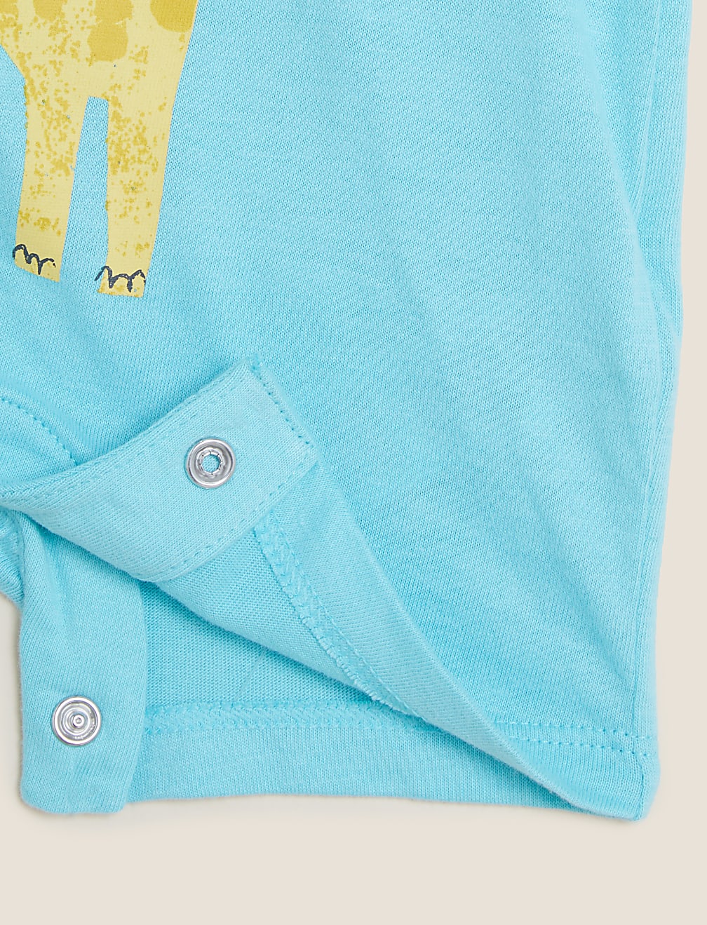 Pure Cotton Giraffe Romper (0 - 3 Yrs)