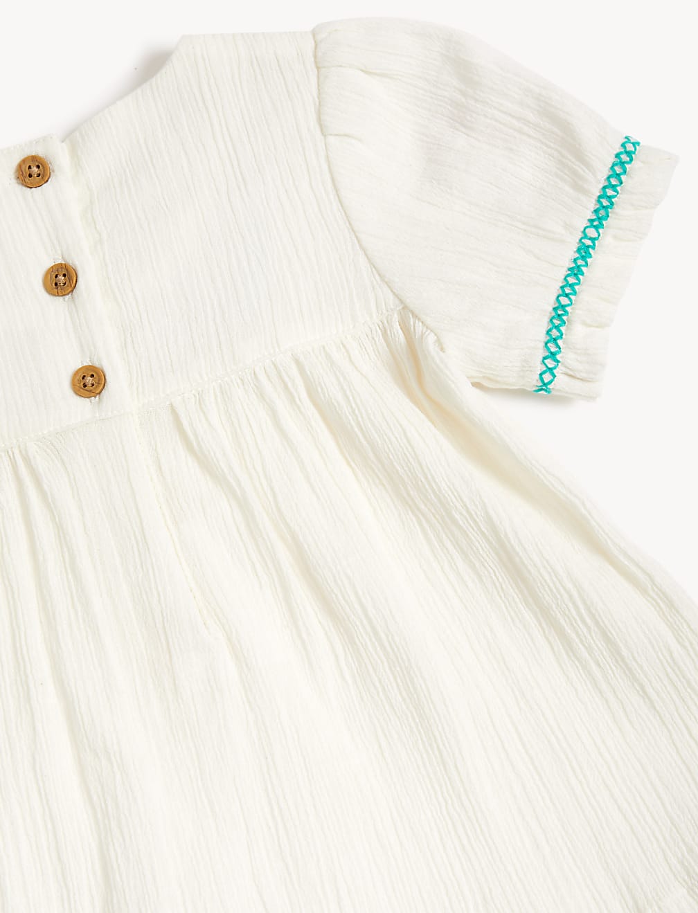 2pc Pure Cotton Embroidered Outfit (0-3 Yrs)
