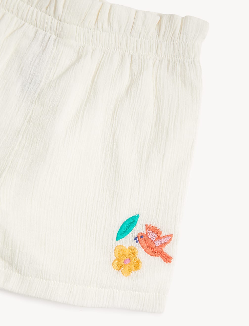 2pc Pure Cotton Embroidered Outfit (0-3 Yrs)