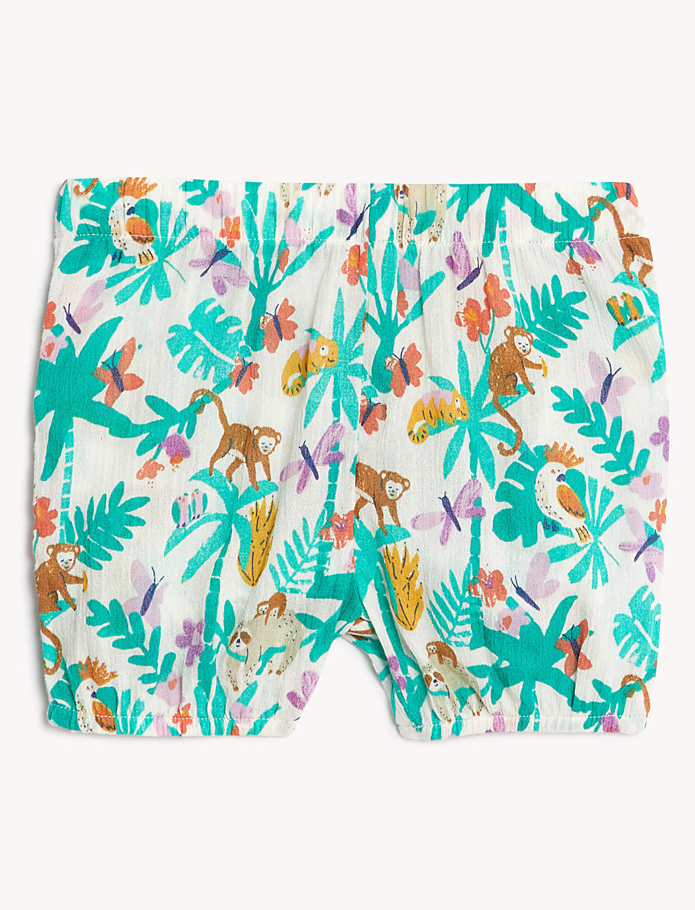 2pc Pure Cotton Jungle Print Outfit (0-3 Yrs)