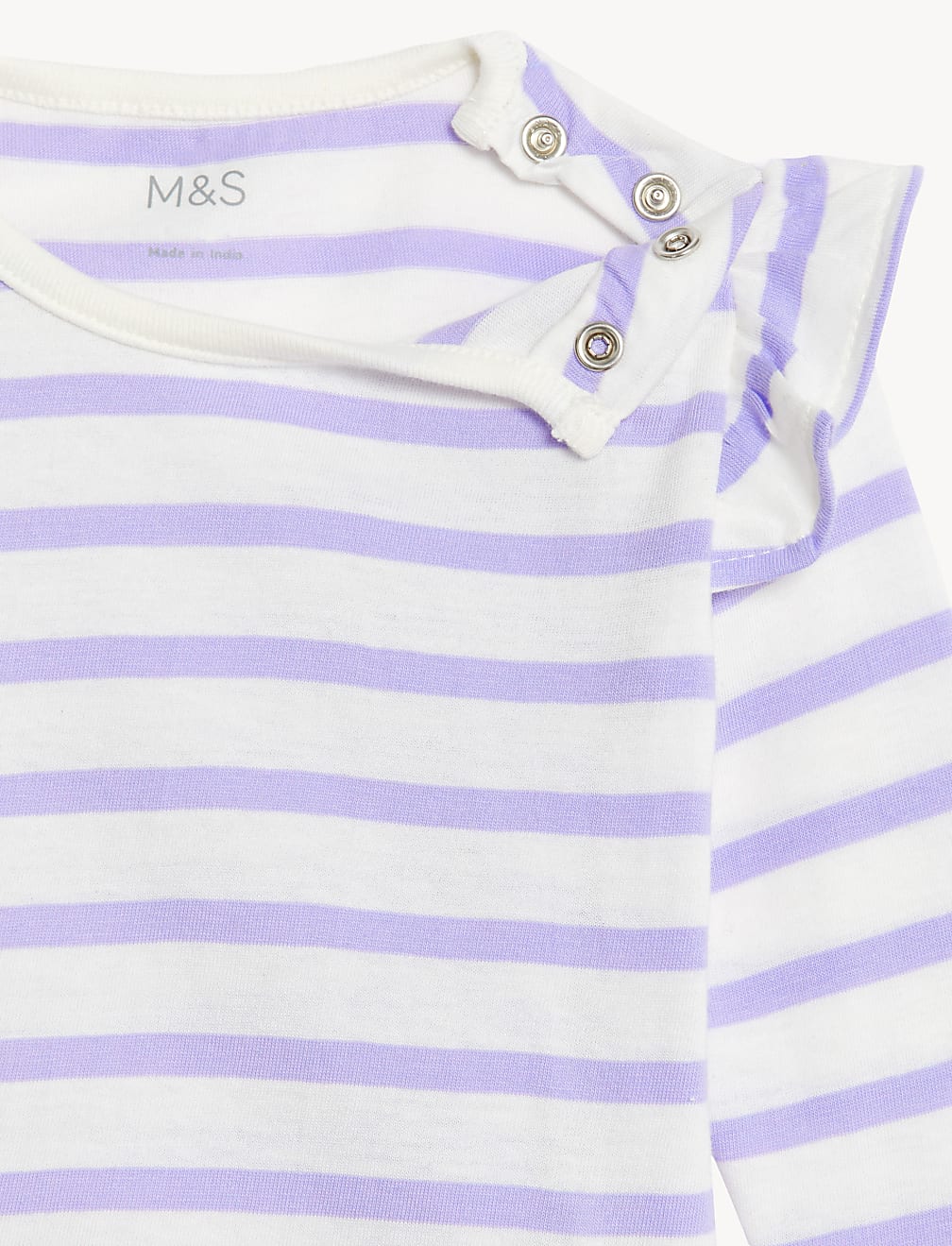 Pure Cotton Frill Top