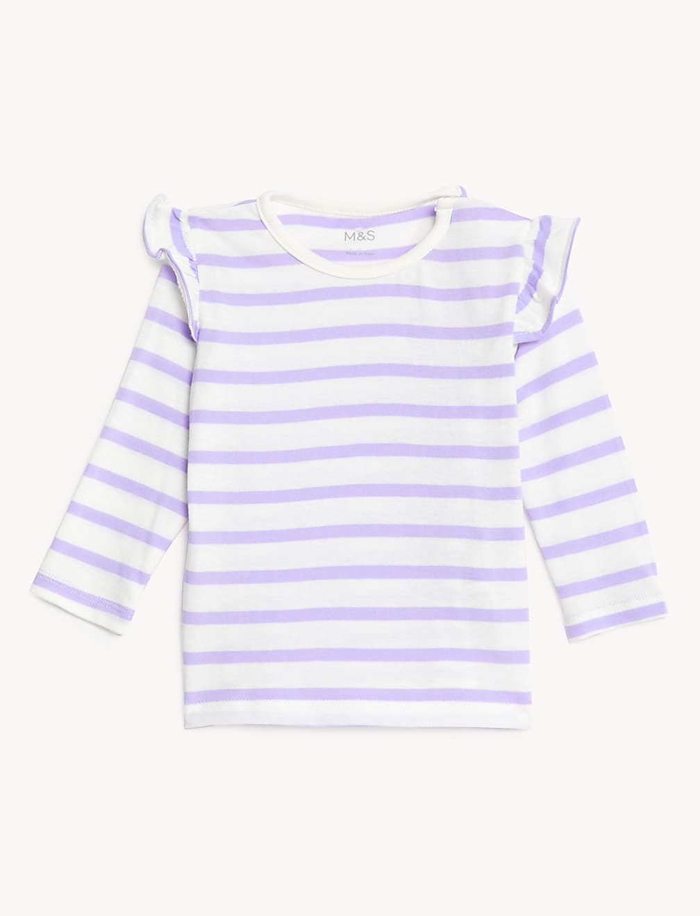 Pure Cotton Frill Top