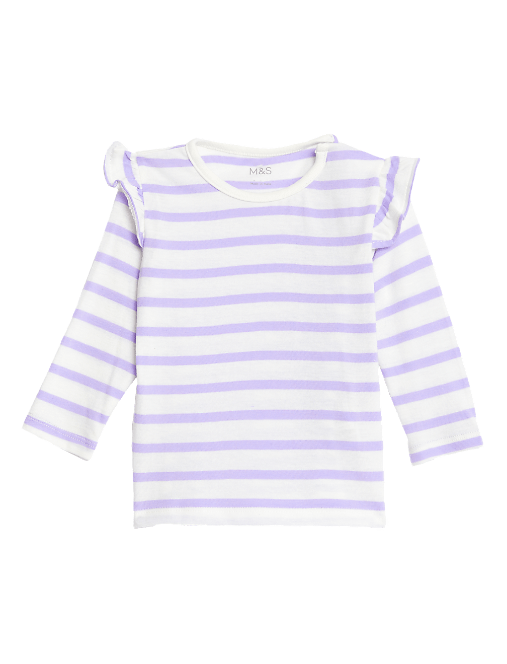 Pure Cotton Frill Top