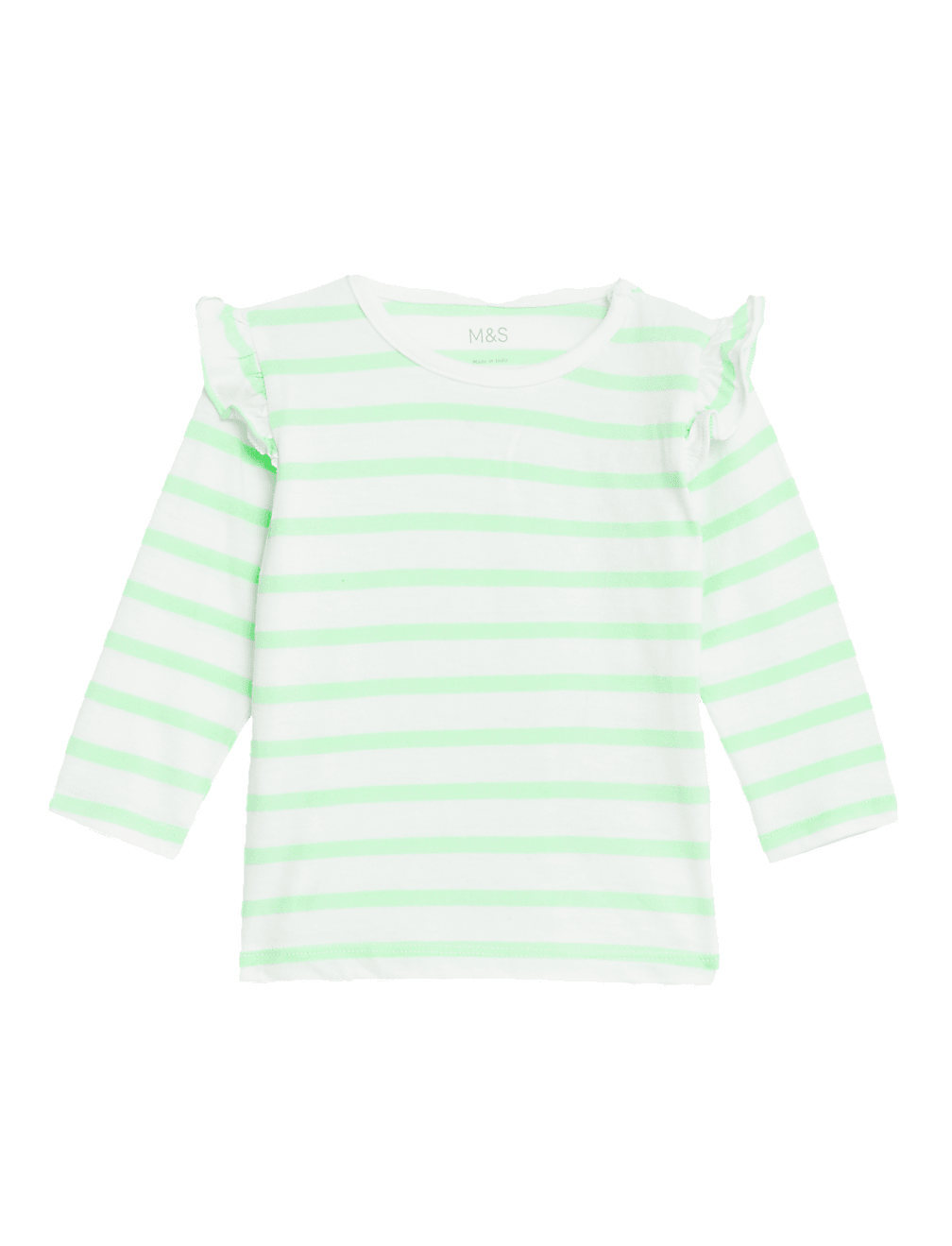 Pure Cotton Frill Top