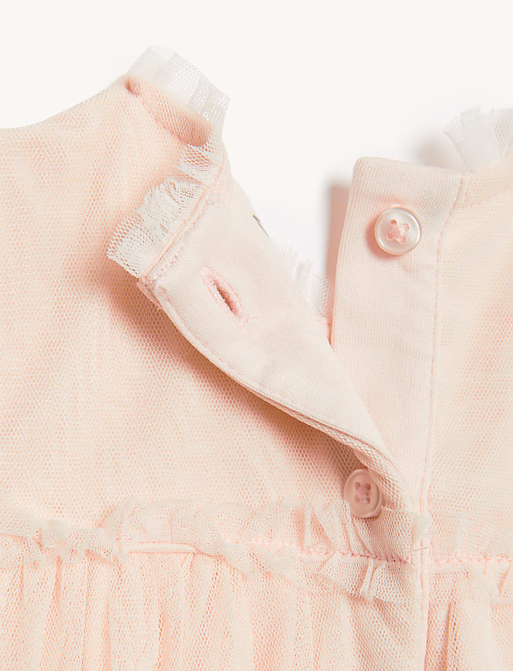 Tulle Floral Embroidered Dress