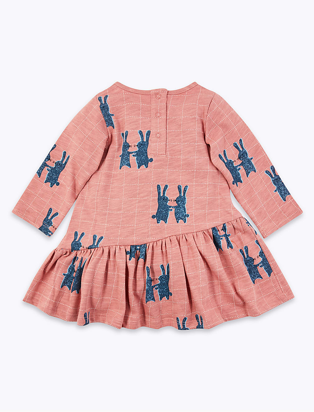 Cotton Bunny Print Dress