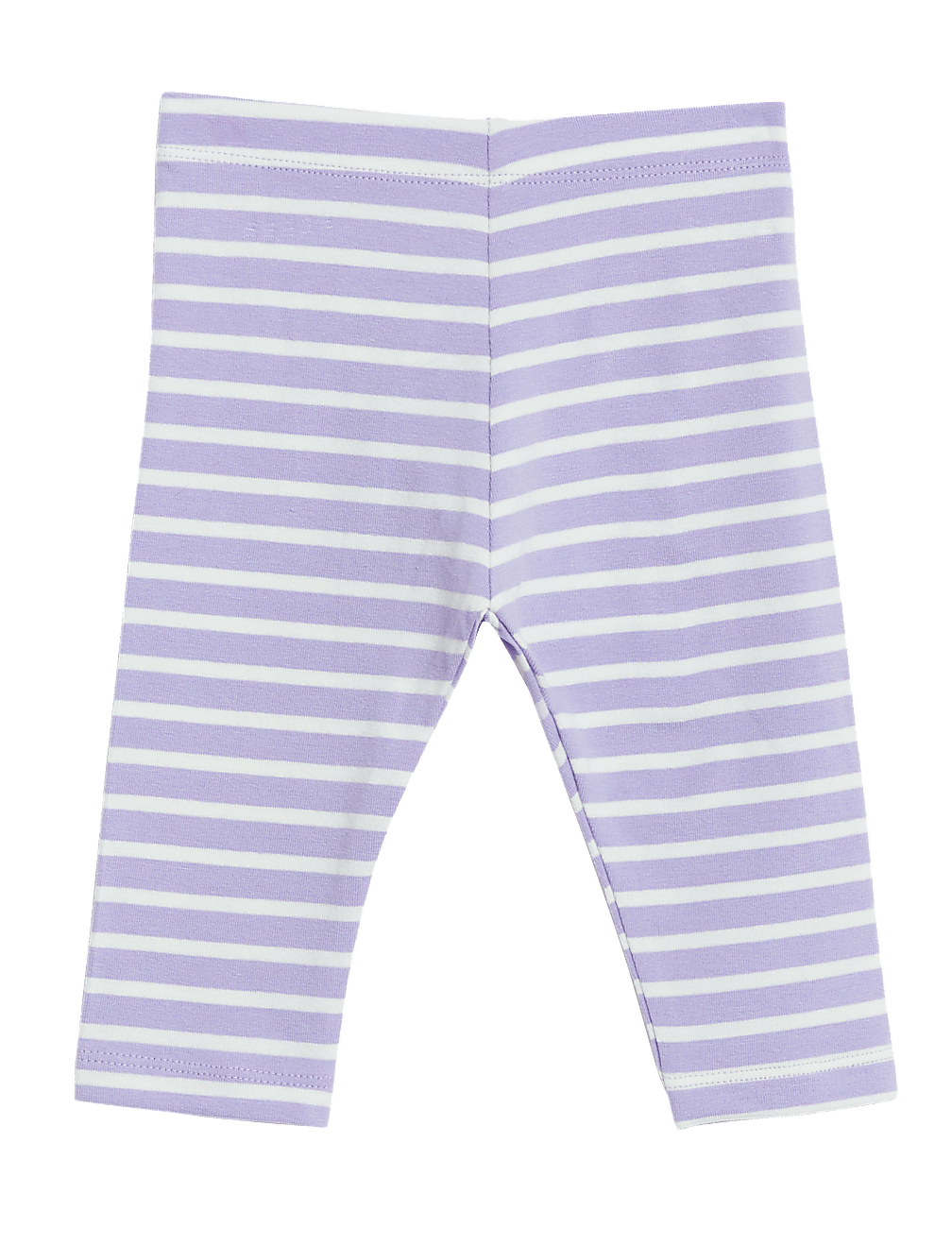 Cotton Rich Striped Leggings
