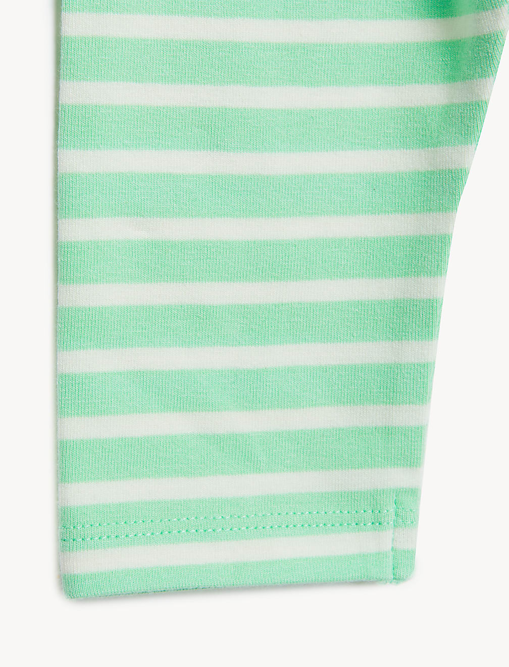 Cotton Rich Striped Leggings